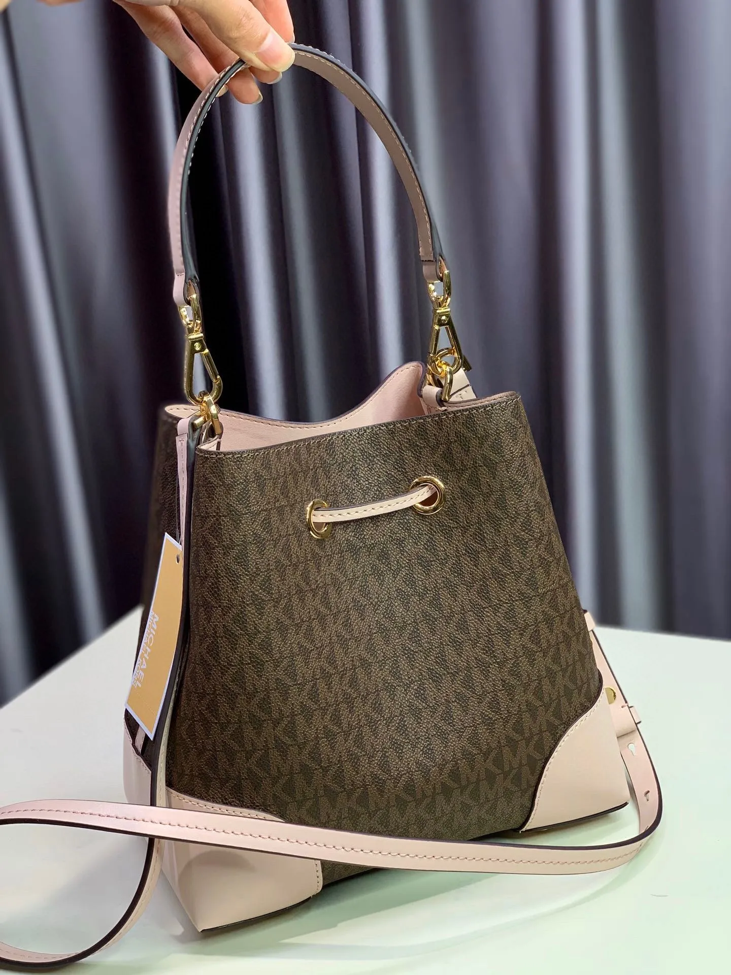 All Categories Official Website "Brand Women's Bags" Women's Bags 💙 MK 2023 New MK Bucket Bag